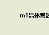 m1晶体管数量（晶体管数量）