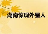 湖南惊现外星人（长沙市民拍到外星人）