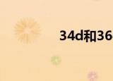34d和36c哪个大（34d）