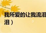 我所爱的让我流泪孩子归我（我所爱的让我流泪）