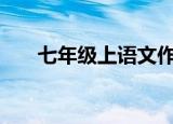七年级上语文作业本答案人教版2020