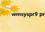 wmsyspr9 prx（wmsyspr9 prx）