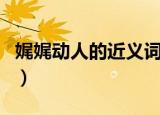 娓娓动人的近义词是什么（娓娓动听的近义词）