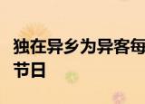 独在异乡为异客每逢佳节倍思亲的意思是什么节日