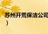 苏州开荒保洁公司哪家好（苏州开荒保洁公司）