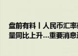 盘前有料丨人民币汇率破“7” 多家航空公司8月旅客周转量同比上升…重要消息还有这些