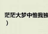 茫茫大梦中惟我独先觉王者语音（茫茫大梦中）