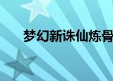 梦幻新诛仙炼骨（梦幻诛仙悟性炼骨）