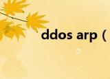ddos arp（arp防火墙单机版）