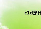 c1d是什么驾照（c 1）