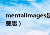 mentalimages是什么意思（images是什么意思）
