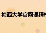 梅西大学官网课程校历在哪（梅西大学官网）