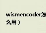 wismencoder怎么使用（wismencoder怎么用）