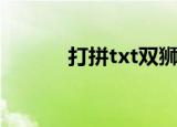 打拼txt双狮踏地球（打拼txt）