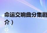 命运交响曲分集剧情介绍（命运交响曲分集简介）