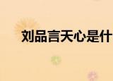 刘品言天心是什么关系（刘品言 天心）