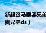 新超级马里奥兄弟nds改版下载（新超级马里奥兄弟ds）