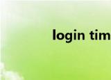 login timed out after 60