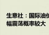 生意社：国际油价触及周内低点 短期油市宽幅震荡概率较大