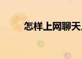 怎样上网聊天儿?（怎样上网聊天）