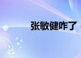 张敏健咋了（张敏健和朱倩倩）