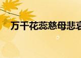 万千花蕊慈母悲哀歌词创作背景（万 千）
