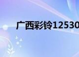 广西彩铃12530在线登录（广西彩铃）