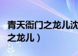 青天衙门之龙儿沈傲君保剑锋亲热（青天衙门之龙儿）