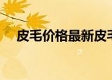皮毛价格最新皮毛价格行情（皮毛价格）