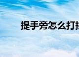 提手旁怎么打拼音（提手旁怎么打）