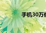 手机30万像素（30万像素）