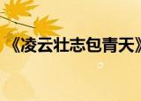 《凌云壮志包青天》（凌云壮志包青天插曲）