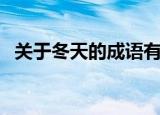 关于冬天的成语有哪些（关于冬天的成语）