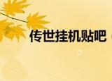 传世挂机贴吧（传世私服脱机外挂）