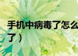 手机中病毒了怎么彻底清除苹果（手机中病毒了）