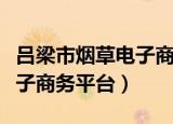 吕梁市烟草电子商务平台网址（吕梁市烟草电子商务平台）