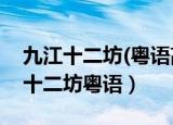 九江十二坊(粤语高清/林保怡陈锦鸿)（九江十二坊粤语）