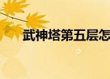 武神塔第五层怎么打（武神塔第五层）