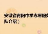 安徽省青阳中学志愿服务队（关于安徽省青阳中学志愿服务队介绍）