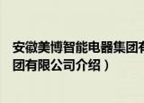安徽美博智能电器集团有限公司（关于安徽美博智能电器集团有限公司介绍）
