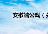 安徽端公戏（关于安徽端公戏介绍）