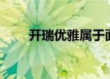 开瑞优雅属于面包车吗（开瑞优雅）
