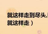 就这样走到尽头,我们都没有回头是什么歌（就这样走）
