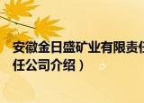 安徽金日盛矿业有限责任公司（关于安徽金日盛矿业有限责任公司介绍）