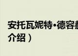 安托瓦妮特·德容赫（关于安托瓦妮特·德容赫介绍）