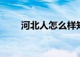 河北人怎么样知乎（河北人怎么样）