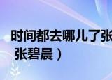 时间都去哪儿了张碧晨教唱（时间都去哪儿了 张碧晨）