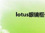 lotus眼镜框价格（眼镜框价格）