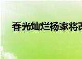 春光灿烂杨家将改编（春光灿烂杨家将）
