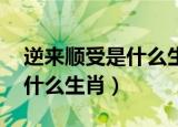 逆来顺受是什么生肖,最佳答案（逆来顺受是什么生肖）